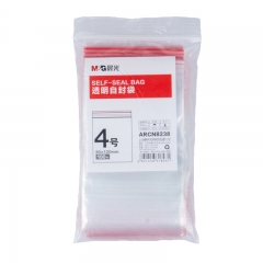 晨光 M＆G 透明自封袋 ARCN8238 4號 10包/組