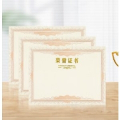 得印(befon)榮譽證書內芯內頁 A4紙張內頁